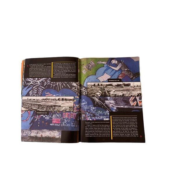 Roger Waters 1990 The Wall Concert Program Book Memorial Fund - Picture 6 of 7